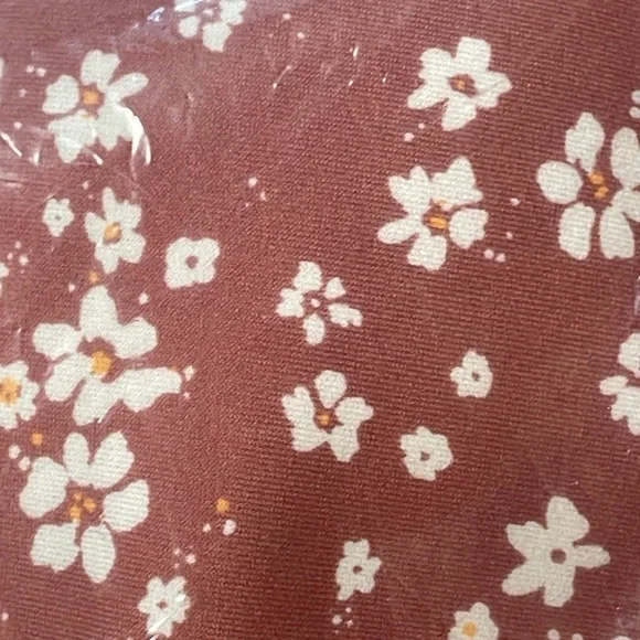 NWT Andie Swim Samoa One Piece Swimsuit Ditsy Floral Rose Sz S